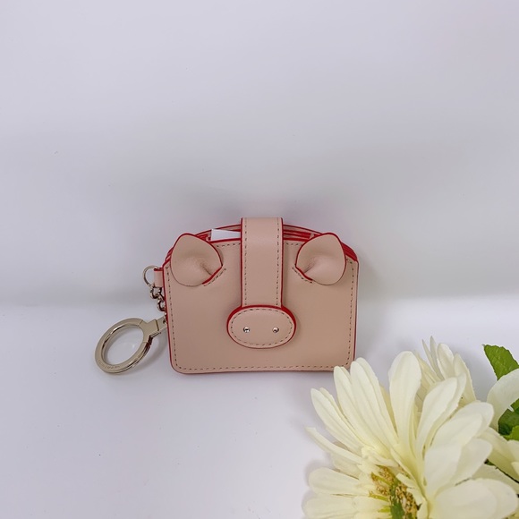 kate spade Handbags - Kate Spade Year Of The Pig Card Holder/Keychain